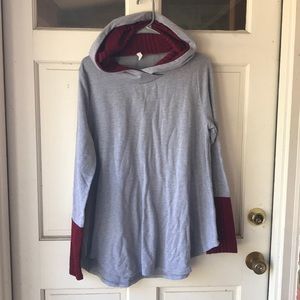 PinkBlush maternity lightweight hoodie